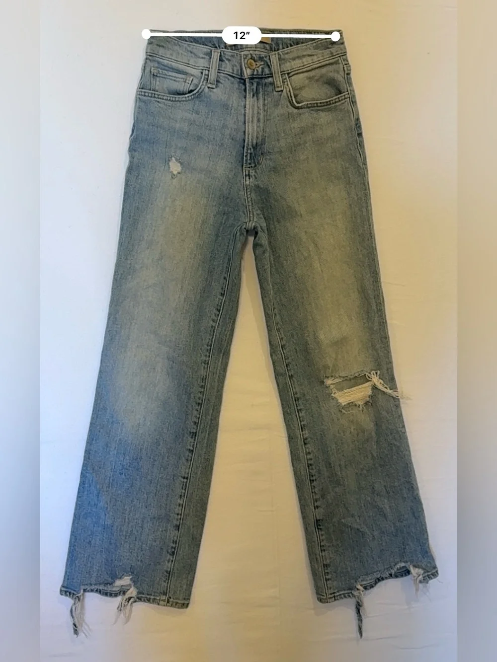 Joe's The Blake Wide Leg Crop Jeans Light Blue